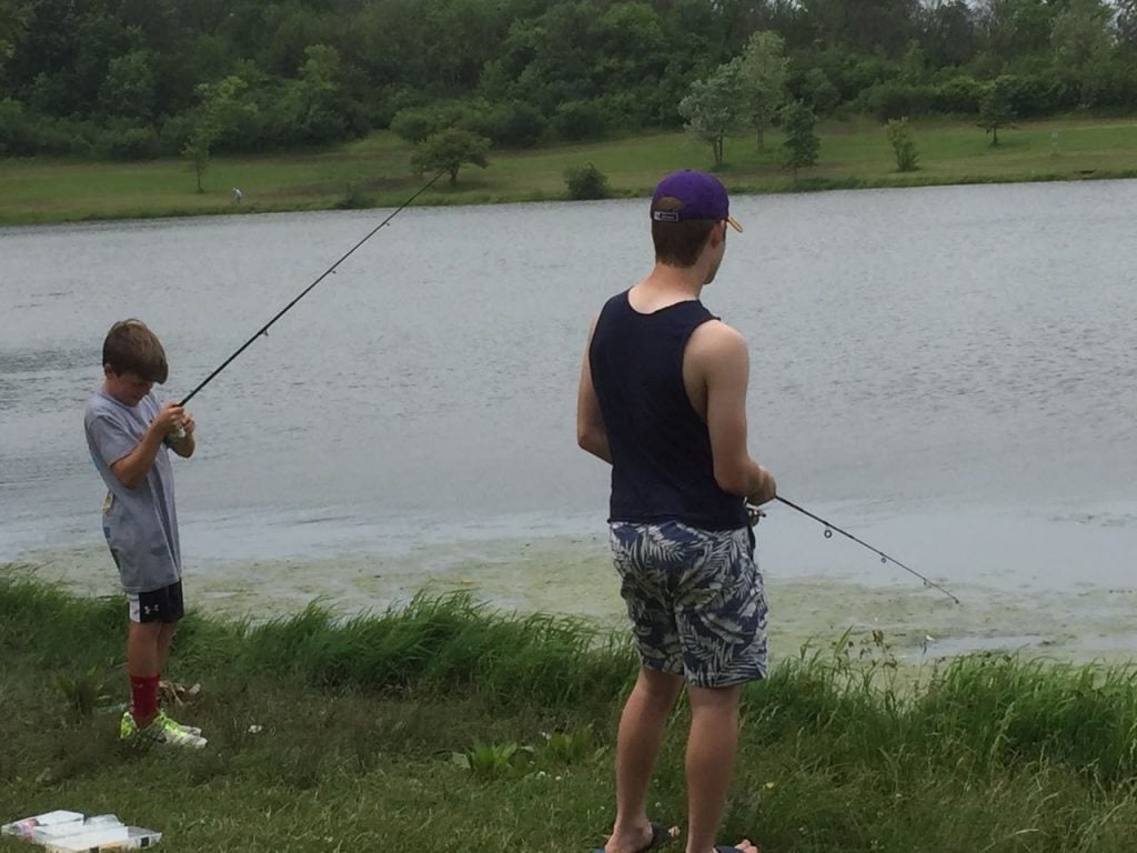 Creating Summer Memories while Fishing