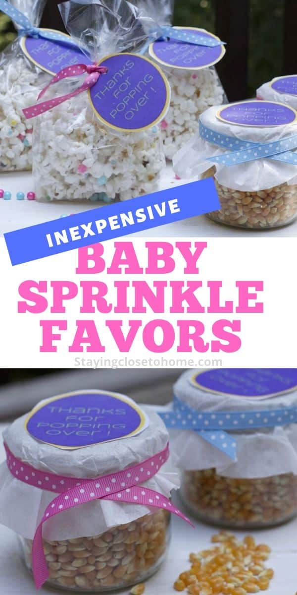 BABY SPRINKLE Party Favor