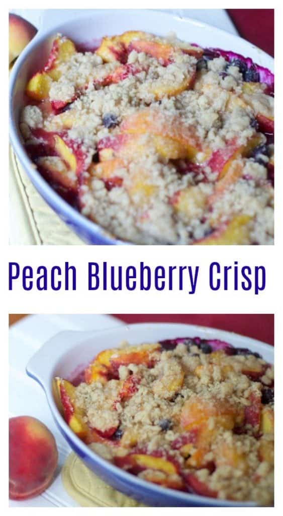 Blueberry peach crisp Ina Garten