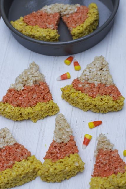 candy-corn-cookies vertical with some still in pan
