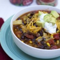 30 Minute Vegetarian Chili