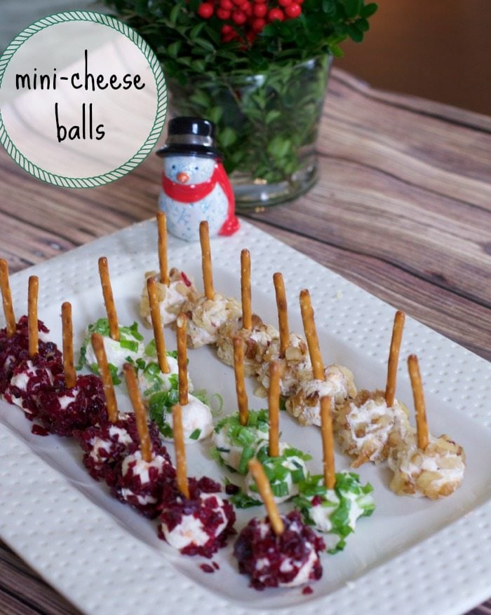 Mini Cheese Balls Appetizer Recipe