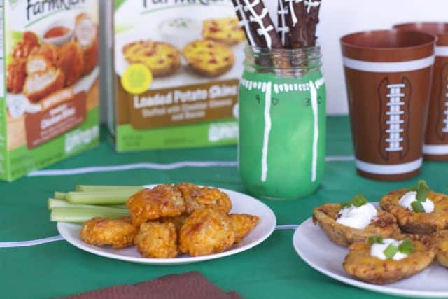Easy Big Game Day Snacks and Decor Ideas