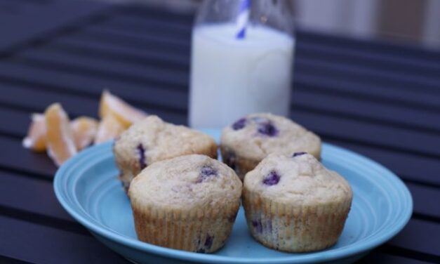 High Protein Breakfast with Make Ahead Muffin Batter