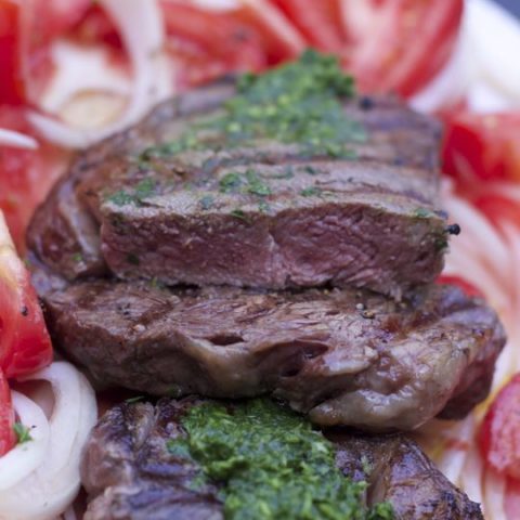 grilled steak