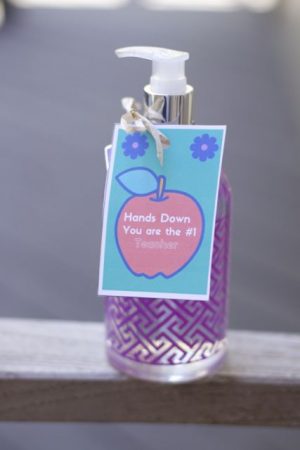 Teacher Gifts Idea: Gift Hand Soap Thank You Printable - Staying Close ...