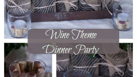 wine themed dinner party