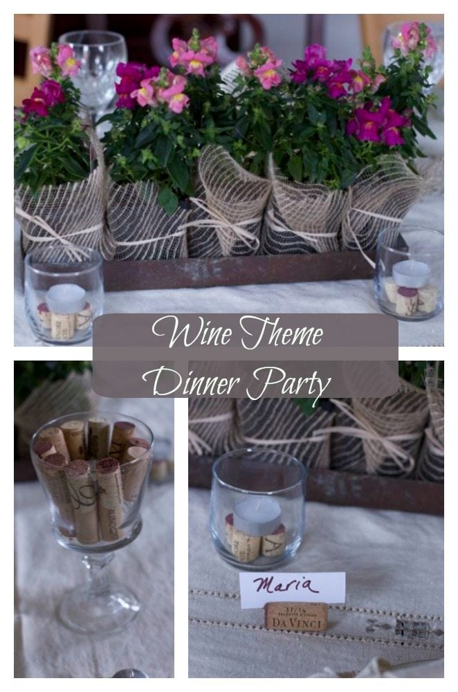 Host an Easy Wine Themed Party - Staying Close To Home