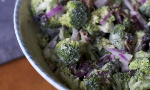 Lower Fat Broccoli Salad Recipe
