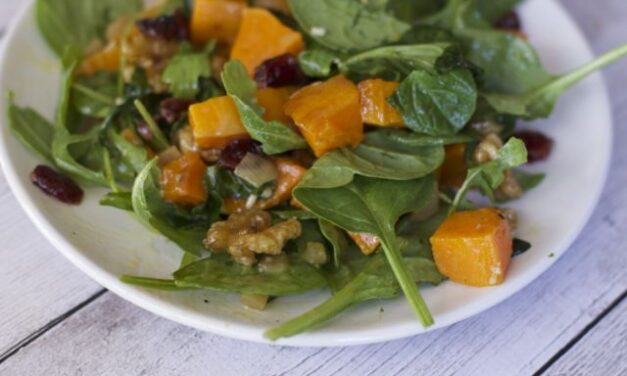 Thanksgiving Leftovers: Roasted Butternut Squash Salad