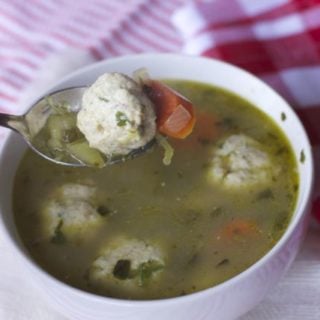 Comforting Italian Wedding Soup with Ricotta Meatballs - Staying Close ...