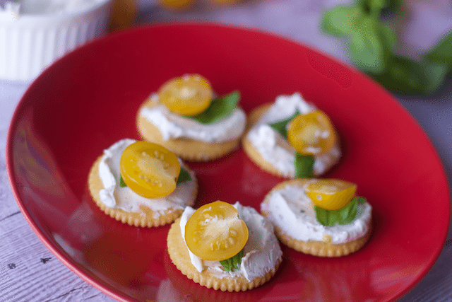 Spring Herb Garden Inspired snacks