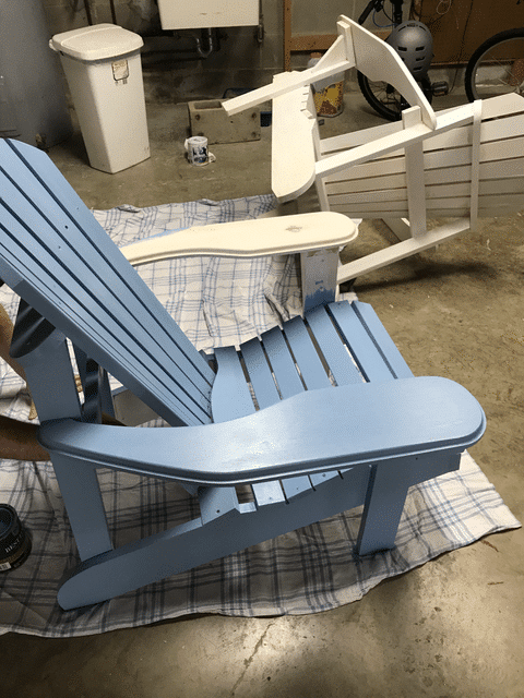 DIY Adirondack Chairs and Double Sided Pillows