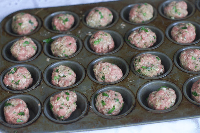 Greek Meatball Lettuce Wraps with Homemade Tzatziki