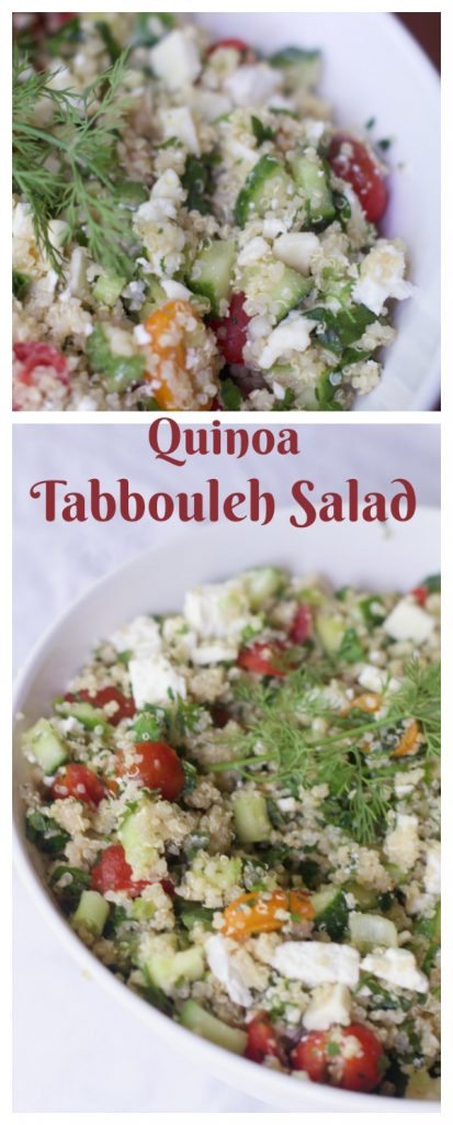 Quinoa Tabbouleh Salad recipe 