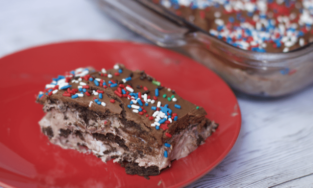 Low Fat Double Chocolate Eclair Icebox Cake Recipe