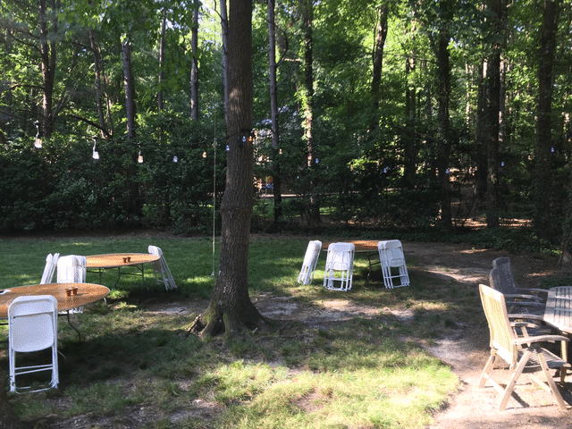 How to Brighten Up Outdoor Party Space