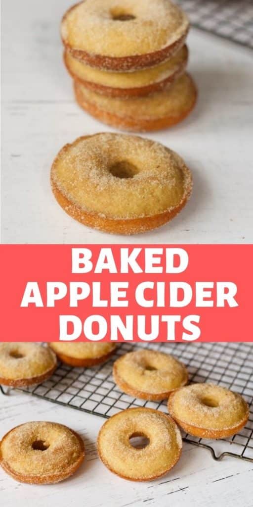 baked apple cider donuts