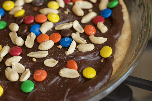 pizza on a cookie sheet