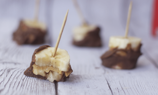Peanut Butter Chocolate Banana Bites for Easy Summertime Snacks