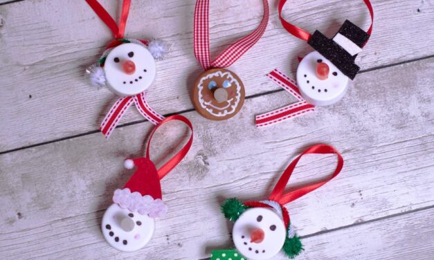 Christmas Ornament Making Using Tea Lights