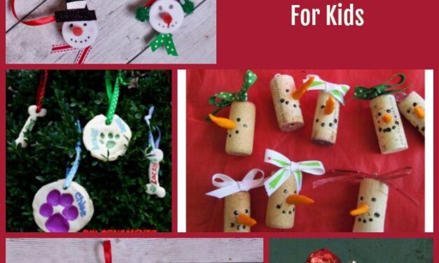15 Christmas Crafts For Kids (Homemade Christmas Ornaments)