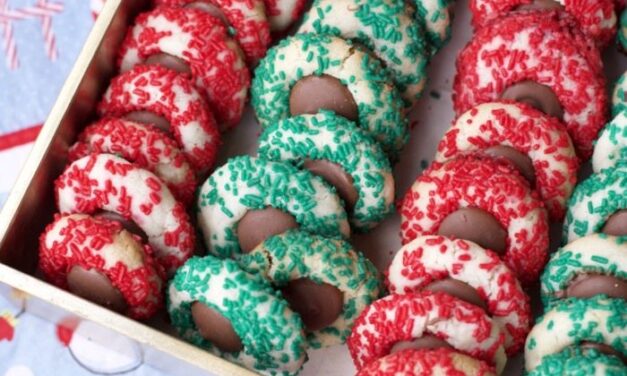 Easy Cookie Recipe for A Cookie Exchange Party (Shortbread Drop Cookies)