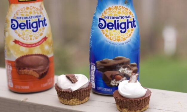 Candy Bar Mini Cheesecakes Recipe (And REESE’S®  Iced Coffee)