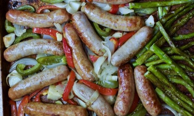 Incredibly Easy Italian Sausage and Pepper Sheet Pan Dinner