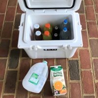 ow to pack a cooler with drinks