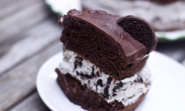 Chocolate Cake with Cookies and Cream Filling ( OREO Cake Recipe)