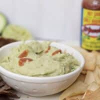 Spicy Avocado Bean Dip