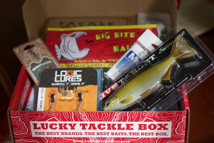 GIfts for fisherman lucky tackle box
