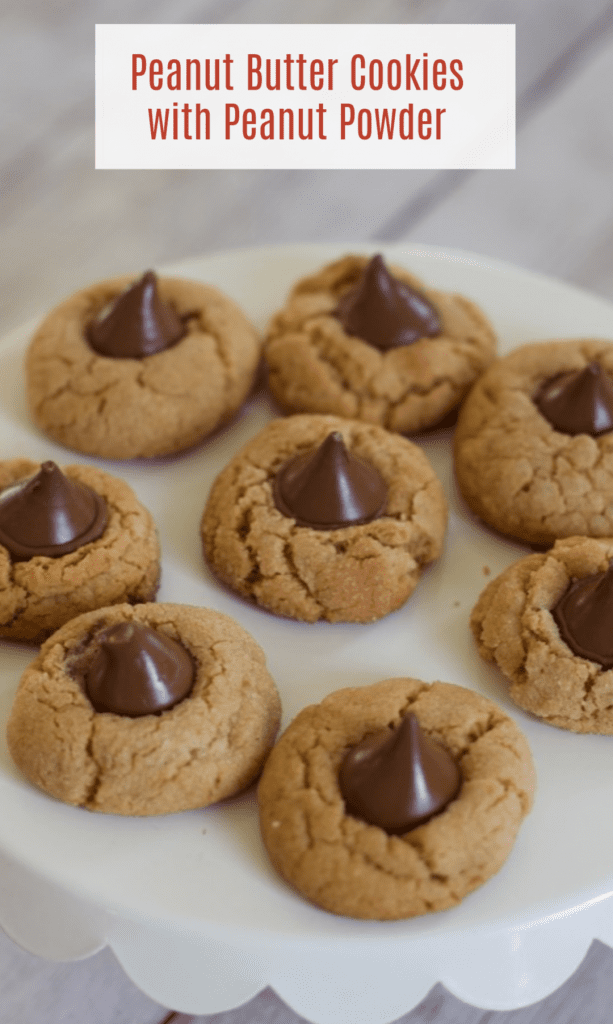 peanut butter cookies with Peanut Powder PB2 Recipes