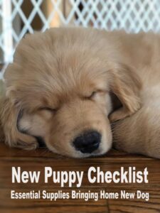 New Puppy Checklist (Essential Supplies Bringing Home New Dog)
