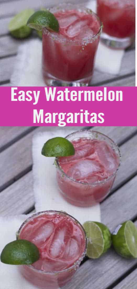 Easy Watermelon Margarita Recipe