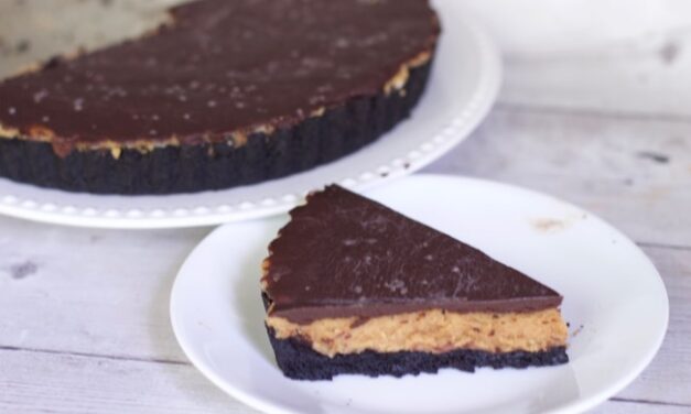 Decadent Peanut Butter Chocolate Ganache Tart
