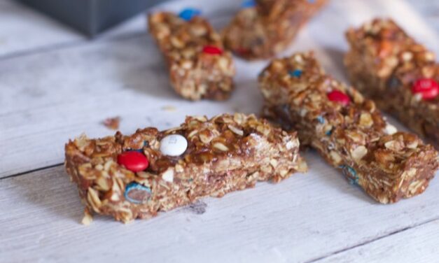 No Bake Homemade Granola Bars Recipe using PB Powder