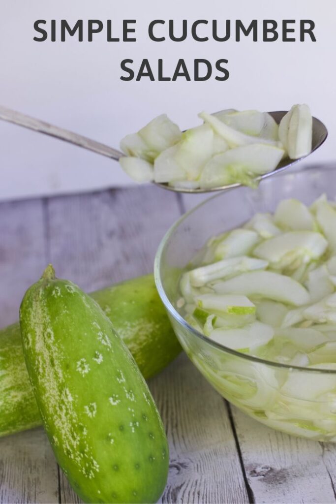 Two of Our Favorite Cucumber Salad Recipes