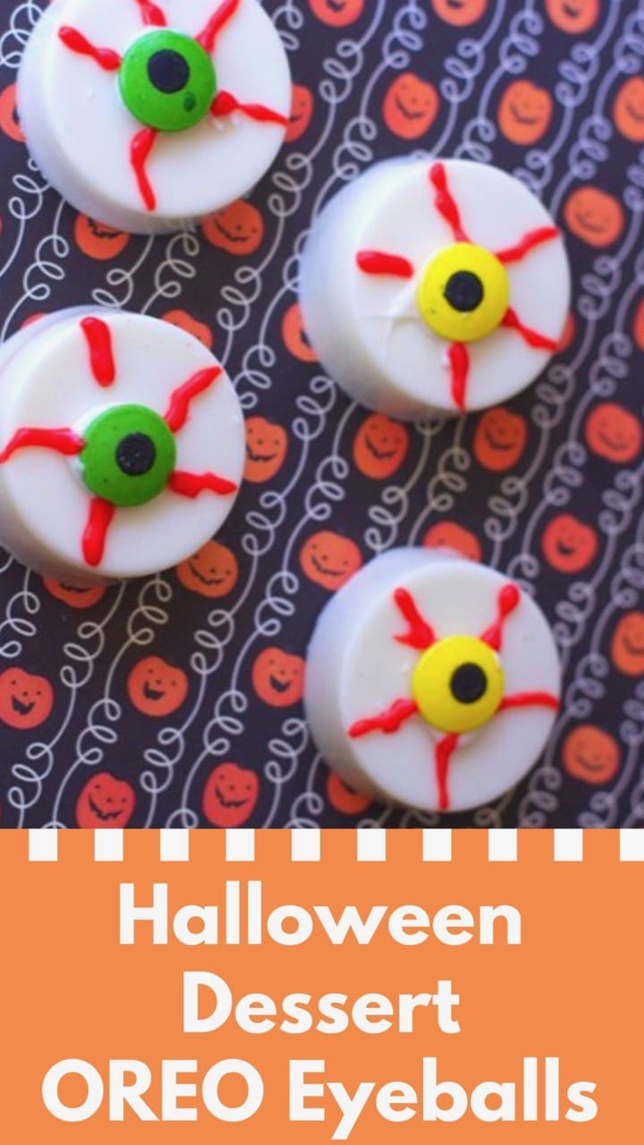 Halloween Dessert Eyeballs