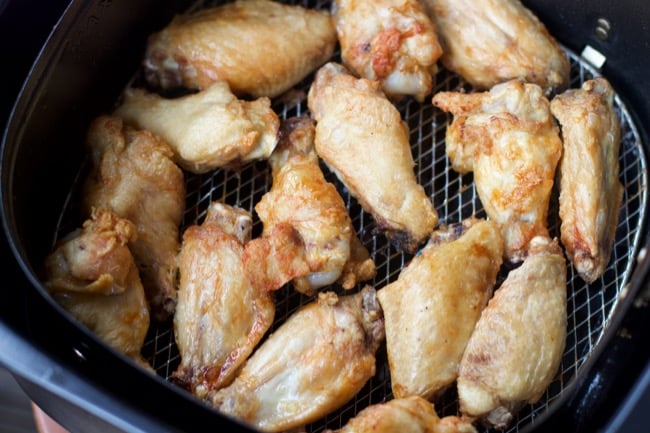 air fried chicken wings
