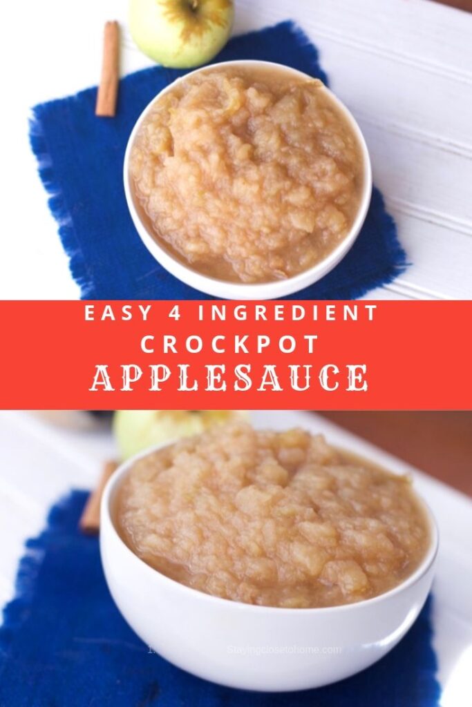 Applesauce in crockpot