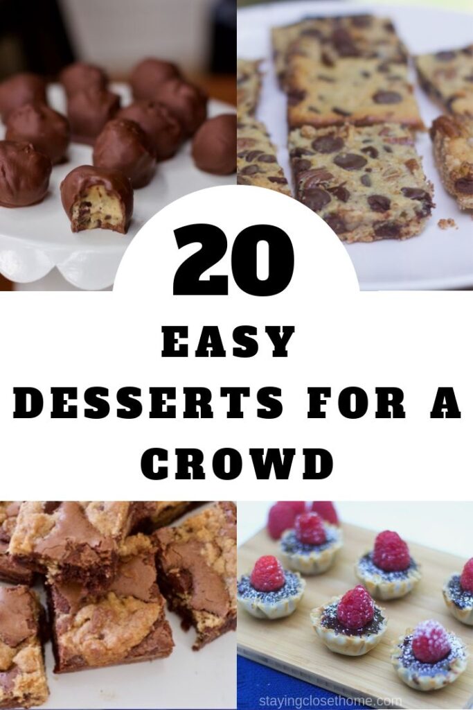 20 easy desserts for a crowd