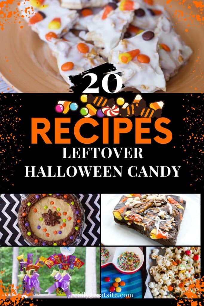 leftover halloween candy ideas