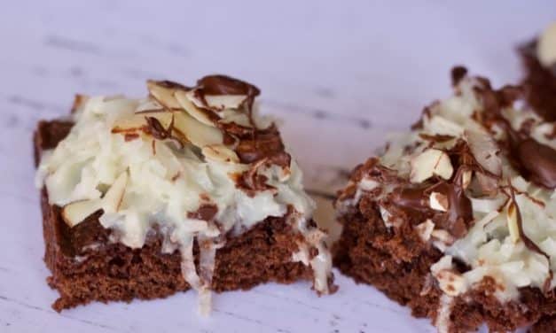Almond Joy Brownies (From A Box Mix)