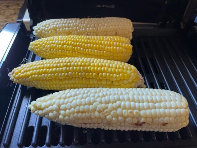 finished grilled corn