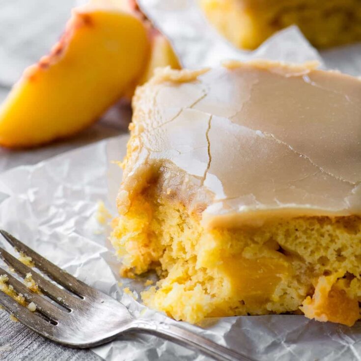 Image for Brown Sugar Peach Cake
