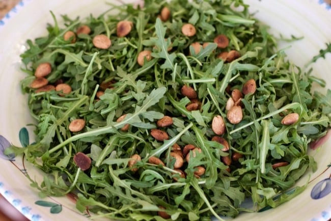 arugula salad  ina garten