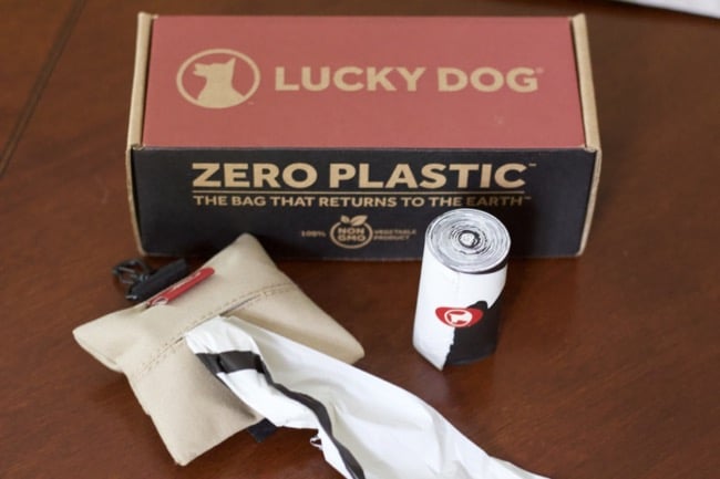 zero plastic dog poop bags