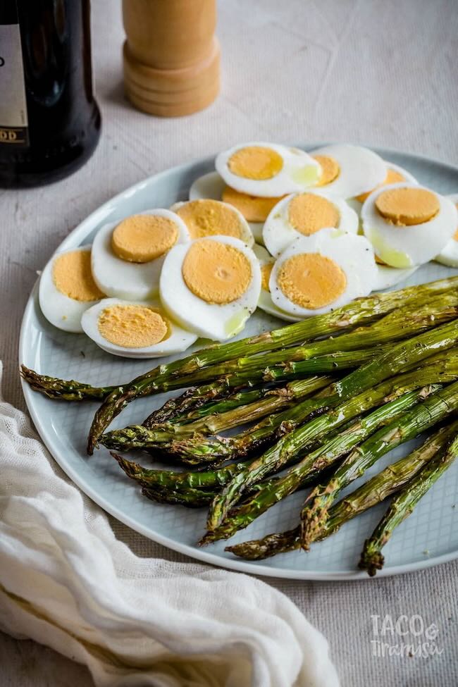 Asparagus And Boiled Eggs Salad
